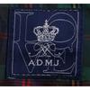 A.D.M.J. Accessoires De Mademoiselle [Beautiful condition] Leather Mini Boston bag NavyUsed