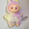 Llaveros de Peluche Labubu Populares Trendy Play Rabub Muñeco de Peluche Corto Suave Juguete Lindo Colgante de Dibujos Animados para Mochila Bolso de Mano Coche