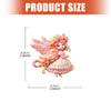 Elegant Elf Brooch Lapel Pin For Birthday Holiday Special Occasion Present Fashion Clothing Accessories