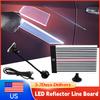 Car Body Dent Detector LED Reflector Line Board Light Paintless Dent Removal Checking Lamp USB Powered Car Repair Accessory Tool