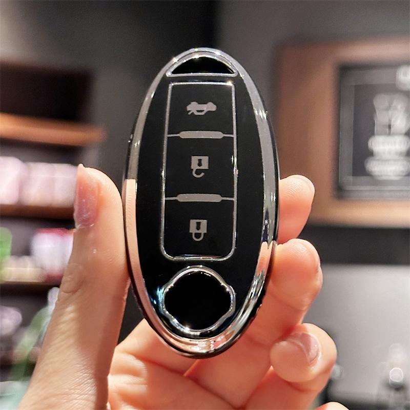 Husă TPU pentru Cheie Telecomandă Auto pentru Nissan Altima X-TRAIL Bluebird SYLPHY MURANO GTR QX80 QX50 Accesorii Husă Cheie Nissan