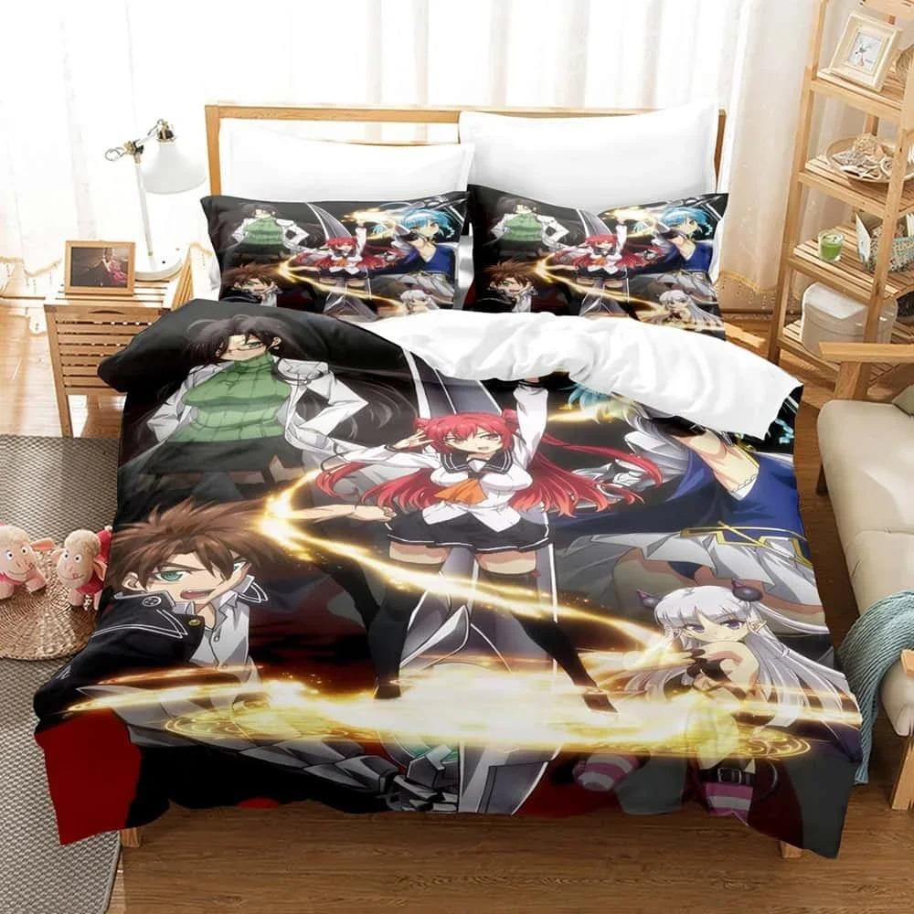 Anime The Testament of Sister New Devil Bedding Set Single Twin Full Queen King Size Duvet Cover Sets for Adult Kid Bedroom