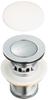 SANEI (SANEI) Toiletries Pop-up Side Drain Plug for Overflow, 46mm Hole Diameter, H3311-32
