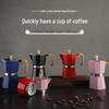 Clearance Outdoor Aluminum Octagonal Moka Pot for Home & Office Espresso Maker