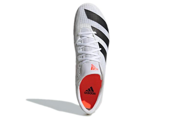 Adidas Distancestar Spikes 'White Black Orange' FY4094