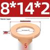 National Standard Red Copper Gasket Seal Ring and Flat Washer M3-M60mm for Marine Instruments