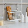 Hangable Chopstick Drying Rack Iron Cutlery Drainer Basket Chopstick Dishwasher Basket  Kitchen