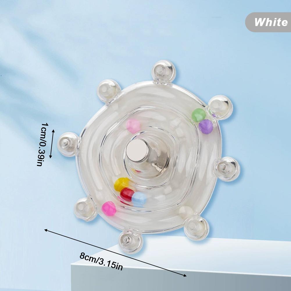 Colorful Parrot Plastic Climb Bite Chew Toy Flying Saucer Spin Fun Birds Cage Decoration For Parakeet Cockatiel Parrots Bird Supplies