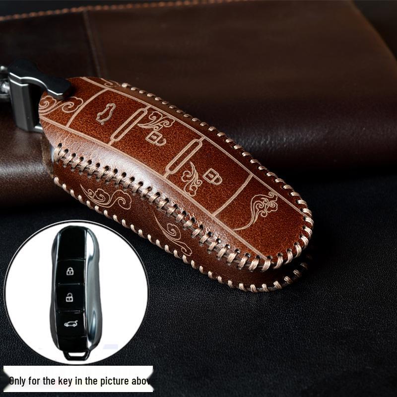 

Genuine Leather Key Case for 2021 Seres SF5 Huawei Smart Selection Remote