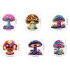 6pcs 2D/flat Acrylic DIY Animals Diamond Painting Magnets DIY Art Fridge Magnet Refrigerator Sticker Magnetic Diamond Art Decor