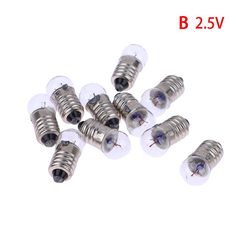 

10 шт. миниатюрные круглые 1,5 В 2,5 В 3,8 В маленькие световые пушки для студенческих экспериментов маленькие лампочки фонарик лампочка бусины 2.5V