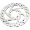 140mm Brake Disk, Anti Fading Easy To Install Electric Scooter Brake Disk Stainless Steel with Screws for Replacement
