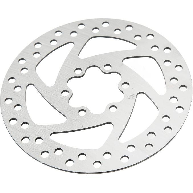 140mm Brake Disk, Anti Fading Easy To Install Electric Scooter Brake Disk Stainless Steel with Screws for Replacement