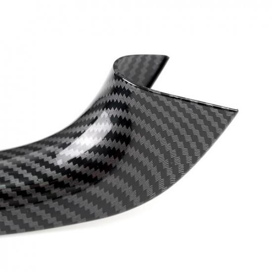 2x Inner Carbon Fiber Door Handle Panel Pull Cover For BMW X3 X4 G01 G02 2018-21