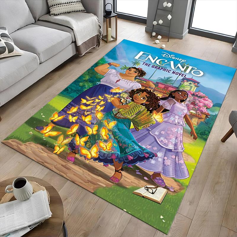 1pc Magical Family Adventure Carpet for Playroom Bedroom Living Room Sofa Home Decor,kids Game Area Rug Non-slip Floor Mat Y82689