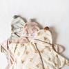 Mokumoff Swaddle Animal Baby Medium Sleeper, Wearable, Print, & Kids, 622-574239, Ivory, (4-10 Months)