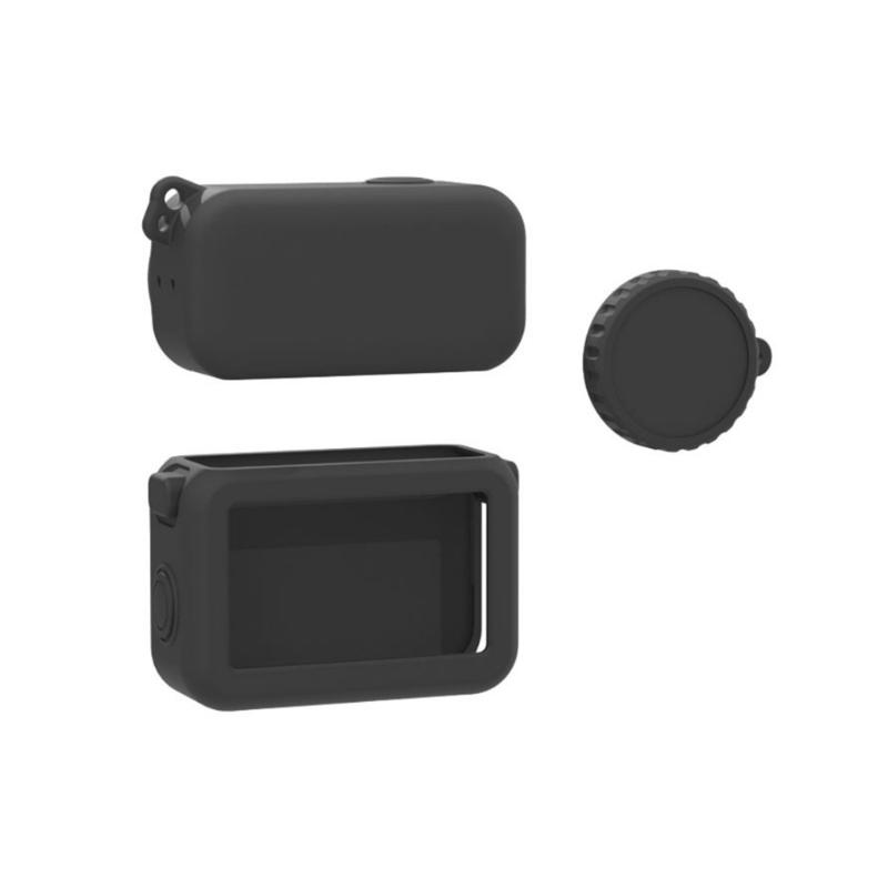 Silicone Protective Cover for Action Camera Body With Lens Cap Scratch Resistant Design