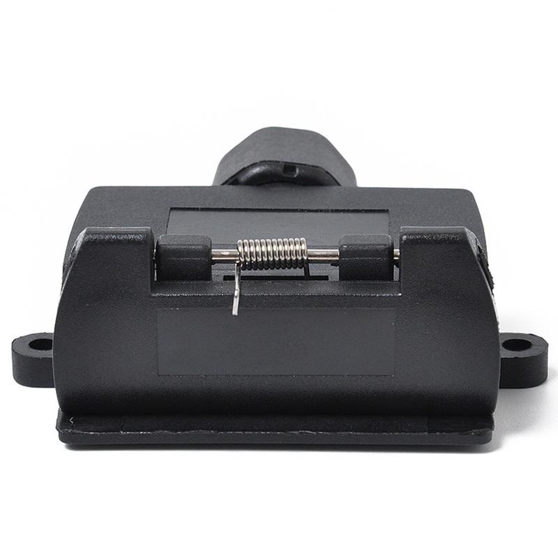 SXR-12V Trailer Socket Plug 7 Pin Flat Male+7 Pin Plug Flat Female For Rv Truck