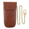 Old Gucci Key Holder Brown Leather Unisex Used
