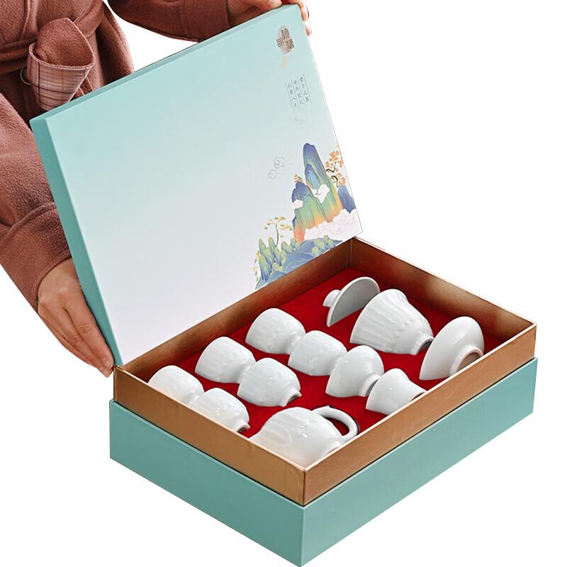 

Bafangli Heshun 10-Piece Gaiwan Tea Set