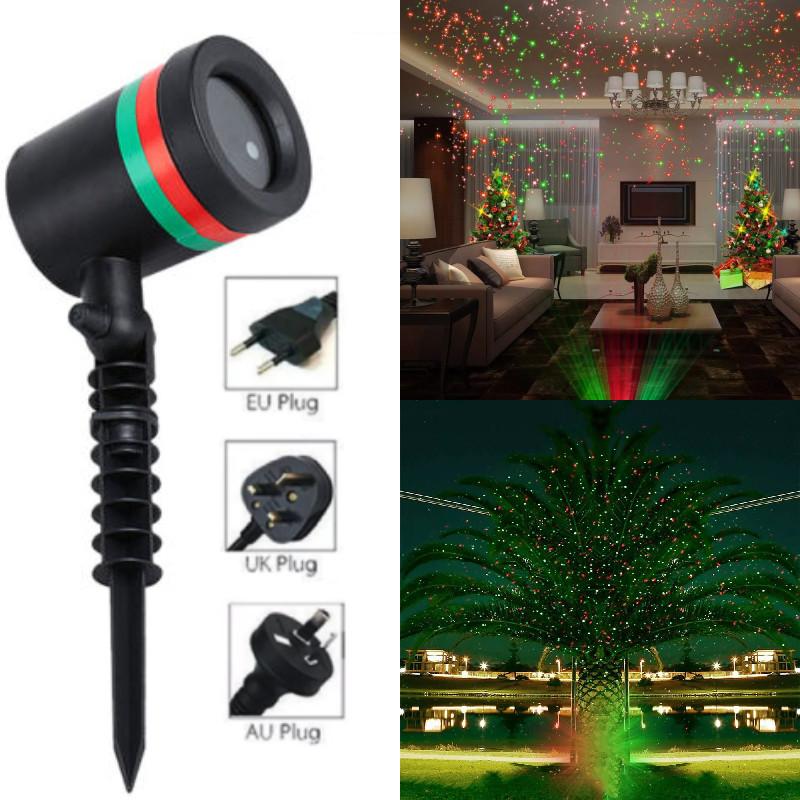 Moving Led Christmas Laser Projector Light Xmas Party Outdoor Lamp Landscape