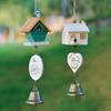 Wind Chimes Attractive Pleasant Voice Decorative Bird House Cage Wind-bell Home Pendant Ornament for Balcony