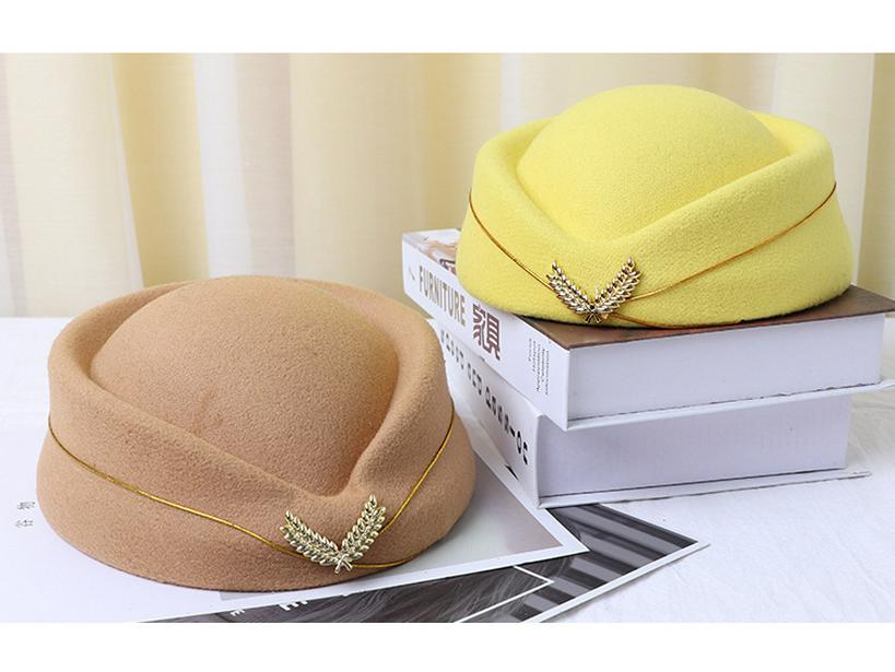 Wool Beret: Flight Attendant, Band & Hotel Staff Hat