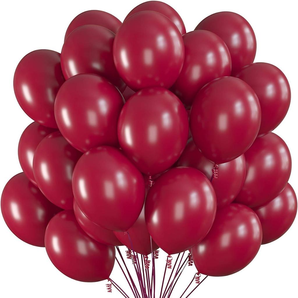 100ks balónků na párty, 10palcové prémiové rozmanité barevné balónky, velké balení silných latexových balónků na narozeniny, párty, Vánoce a svatbu
