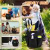 17L Large Storage Organiser Bag Folding Basket Picnic Tote Outdoor Cleaning Caddy with Handle Tool Bag Cleaning Supplies Tool