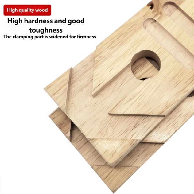 Wood Clamp Set Multifunctional for Woodworking and Crafts Round Edge Provides Stability Lightweight Construction