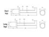 5mm Red LED with High-Brightness Round Transparent Head and Reverse Polarity Configuration