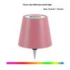 RGB Plug-in Wine Bottle Lamp Metal Wine Bottle Table Lamp Rechargeable LED Luminous Table Lamp