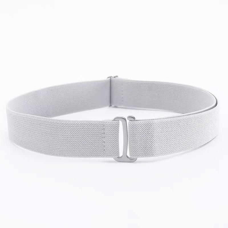 Женский невидимый пояс-невидимка Эластичный эластичный пояс с плоской пряжкой