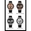POEDAGAR Luxury Casual Top Brand Watch Business Sport Chronograph Date Luminous Waterproof Silicone Strap Watch Male reloj