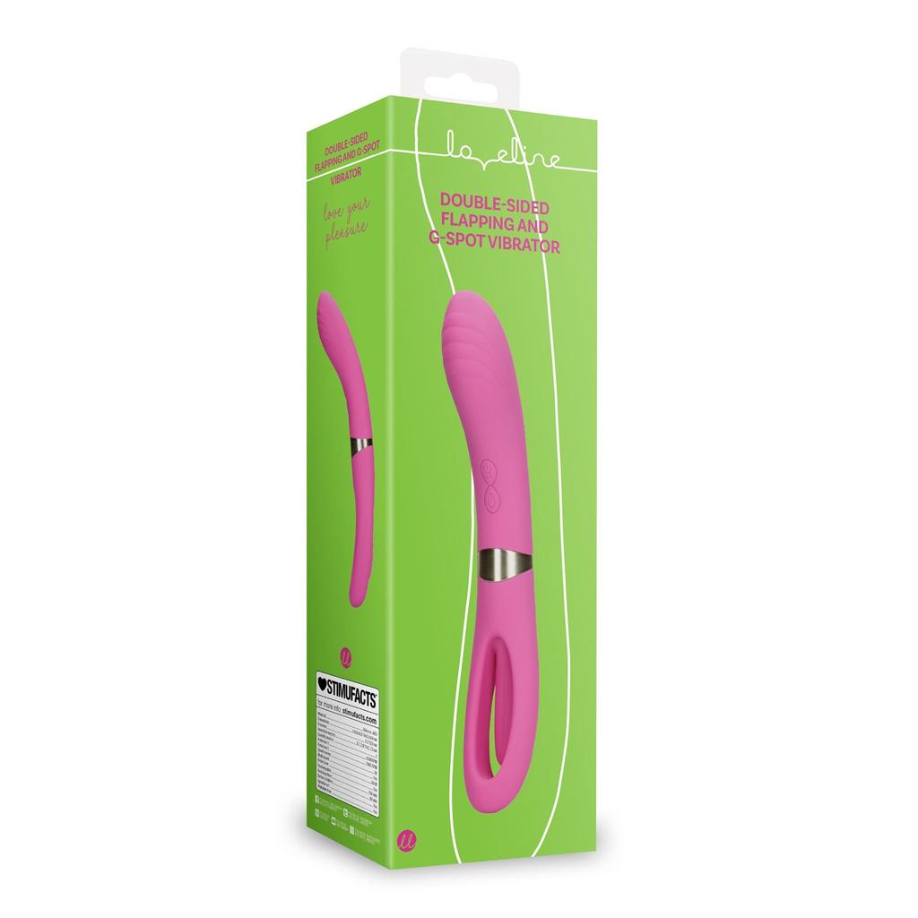 Double-Sided Flapping And G-Spot Vibrator