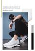 Men's Flyknit Height-Increasing Running Shoes - Breathable Mesh, Thick Sole, Low-Top, Spring/Summer Casual Sportswear.