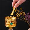 Metal Incense Coil Censer Middle East Coil Aromatherapy Fragrance Ash Catcher Vintage Bakhoor Coil Incense Holder