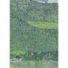 Gustav Klimt Green Flower Garden Flora Lady Wall Art Canvas Painting Nordic Poster and Prints Wall Picture for Living Room Decor