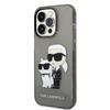 Karl Lagerfeld KLHCP14XHNKCTGK iPhone 14Pro Max 6.7" Black/black Hardcase Glitter Karl&Choupette