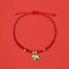 Chinese Style Horse Year Bracelet 2026 Horse Year Fortune Bracelet Lucky Pony Red Rope  Girls