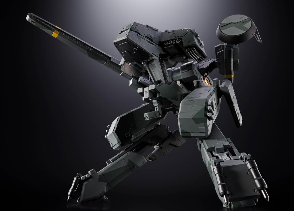 TAMASHII NATIONS Chogokin METAL GEAR SOLID Metal Gear REX Approximately 175mm ABS Painted Movable Figure & Die-cast