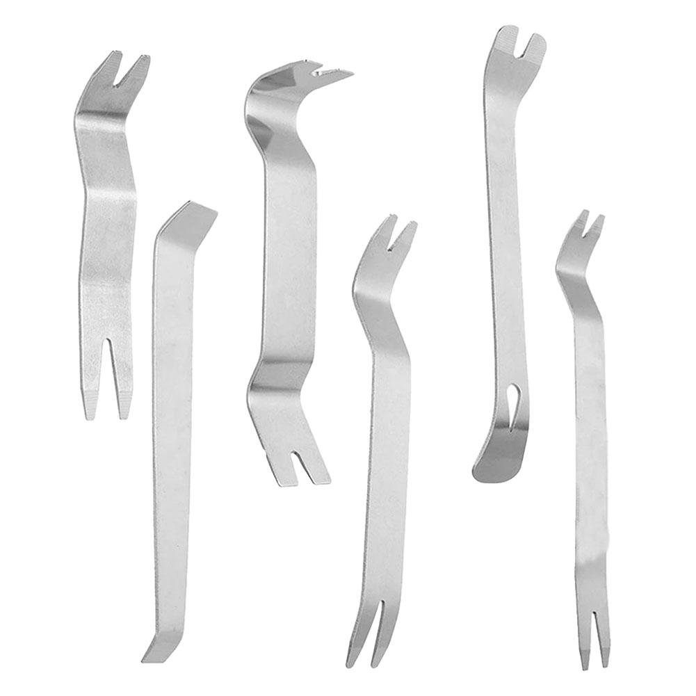 6pcs Auto Dismantle Tools Kit Car Radio By Clip Panel  Trim Inner Removal  Tool For Dash Audio  Installer Pry Kit Refit Set