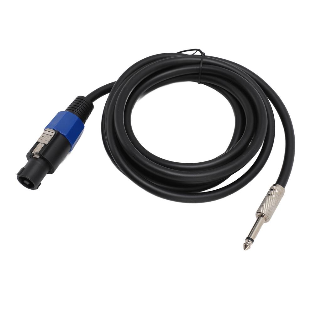 1 4 Inch Male Speaker Cable Professional Plug and Play Speaker Extension Cable for Stage Monitors Subwoofers