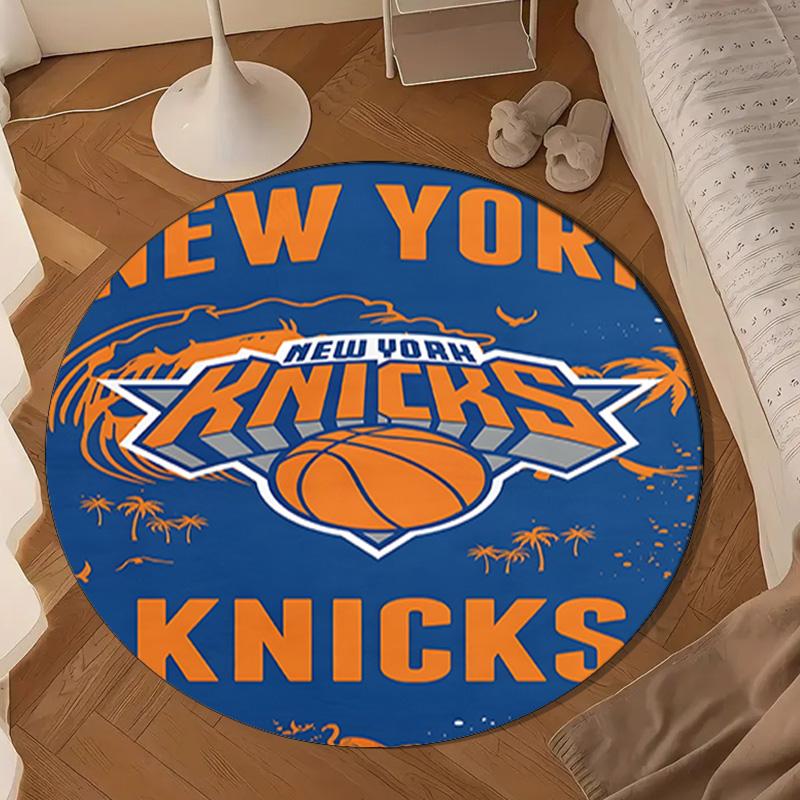 New York Football Round Mat, Anti-slip Circle Carpet Chair Rug For livingroom,Bedroom, Doormat Home Decor Gift Christmas Gifts