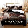 Limitation Game Outlast Trials Donker Psychologisch Dekbedovertrek Set 3 STUKS Beddengoed Met 2 Kussenslopen Horror Game Tekst Huisdecoratie