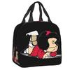 Benutzerdefinierte Manga Quino Mafalda Lunchtasche Herren Damen Kawaii Cartoon Warm Kühlbox Isoliert Lunchbox für Erwachsene Büro