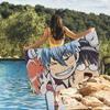 Serviette Anime Gintama Séchage Rapide Serviettes de Plage Conviennent Pour Les Piscines Camping Yoga Et La Salle de Sport