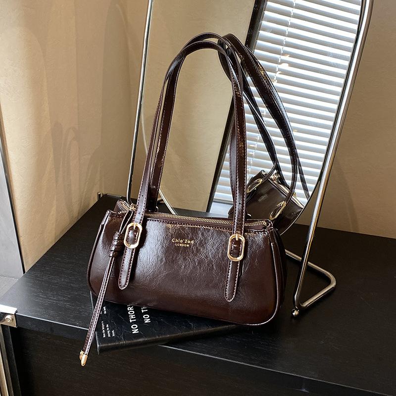 Premium Retro Underarm Bag Women's Versatile Fashion Shoulder Bag Niche Design Commuter Bag