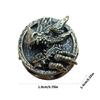 Portable Brass Dragon Pendant Practical Brass Dragon Pendant Designed For Outdoors Adventures And Crafting Projects