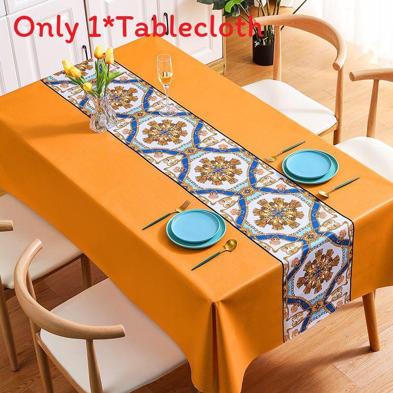 Tovaglia Impermeabile e Oilproof in PVC Stile Nordico per Sala da Pranzo e Decorazione della Casa